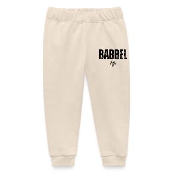 Babbel - Baby Organic Sweatpants by Stanley/Stella - soft Ecru - Front