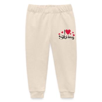 Ski - Baby Organic Jogginghose Baby Tumbler von Stanley/Stella - Natur - Vorne