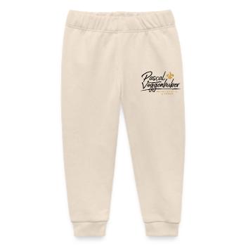 Pascal Voggenhuber Author & Speaker - Baby Organic Sweatpants by Stanley/Stella - soft Ecru - Front