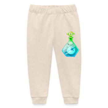 Eye Potion - Baby Organic Sweatpants by Stanley/Stella - soft Ecru - Front
