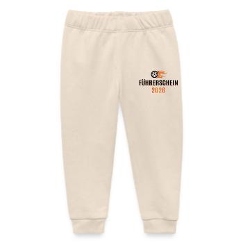 Driver's license passed 2026 - Driver's license - Baby Organic Sweatpants by Stanley/Stella - soft Ecru - Front