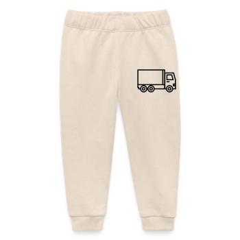 Lkw - Baby Organic Jogginghose Baby Tumbler von Stanley/Stella - Natur - Vorne