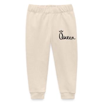 Queen - Baby Organic Sweatpants by Stanley/Stella - soft Ecru - Front
