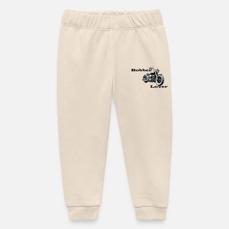 Amant Bobber - Pantalon de jogging bébé bio Stanley/Stella - écru doux