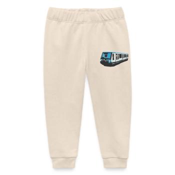 Paris MP89 metro - Baby Organic Sweatpants by Stanley/Stella - soft Ecru - Front