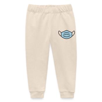 Toller Vektor von einer Maske - Baby Organic Jogginghose Baby Tumbler von Stanley/Stella - Natur - Vorne