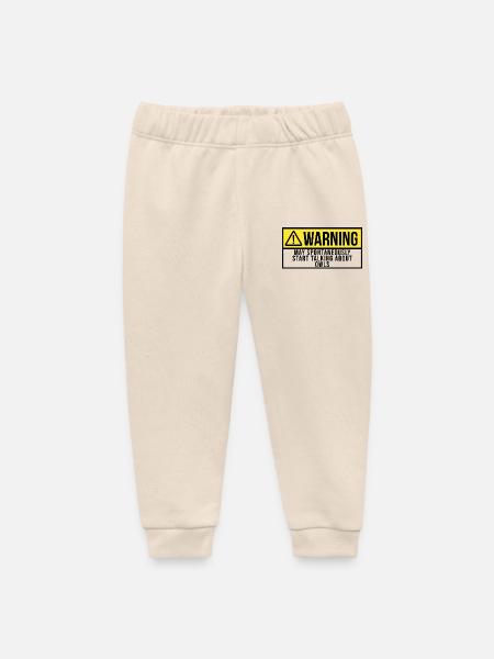 Eule Eule Eule Eule - Baby Organic Jogginghose Baby Tumbler von Stanley/Stella - Natur