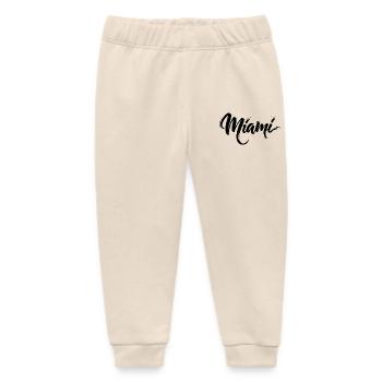Miami - Baby Organic Sweatpants by Stanley/Stella - soft Ecru - Front