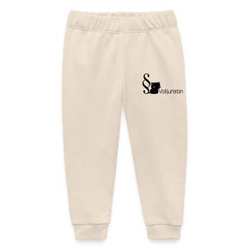Jura Katze Volljuristin - Baby Organic Jogginghose Baby Tumbler von Stanley/Stella - Natur - Vorne