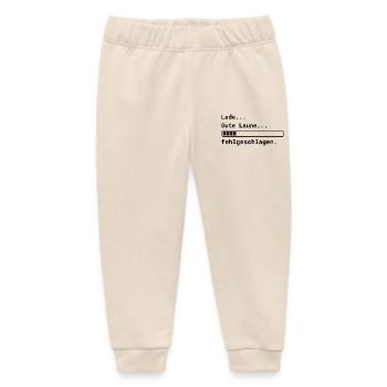 Lade Gute Laune - Baby Organic Jogginghose Baby Tumbler von Stanley/Stella - Natur - Vorne
