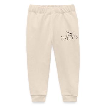 cozy season - Baby Organic Sweatpants by Stanley/Stella - soft Ecru - Front