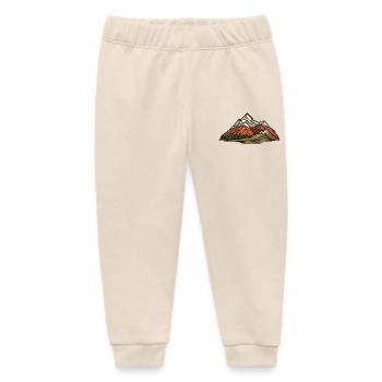 Berge Landschaft - Baby Organic Jogginghose Baby Tumbler von Stanley/Stella - Natur - Vorne