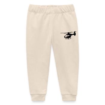 Notarzthubschrauber - Baby Organic Jogginghose Baby Tumbler von Stanley/Stella - Natur - Vorne