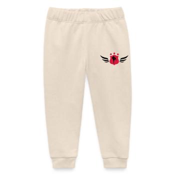 Kickboxen / Kickboxing / Kickboxer / Kick Boxing - Baby Organic Jogginghose Baby Tumbler von Stanley/Stella - Natur - Vorne