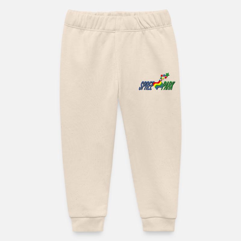 Parc de la Spree - Pantalon de jogging bébé bio Stanley/Stella - écru doux