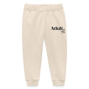 Not mature, funny - Baby Organic Sweatpants by Stanley/Stella - soft Ecru - Front