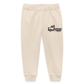 Lkw - Baby Organic Jogginghose Baby Tumbler von Stanley/Stella - Natur - Vorne