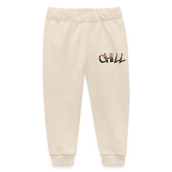 Chill, chill, chill, hang out, switch off - Baby Organic Sweatpants by Stanley/Stella - soft Ecru - Front