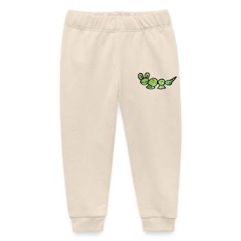 Verrückte Raupe vom Mars - Baby Organic Jogginghose Baby Tumbler von Stanley/Stella - Natur - Vorne