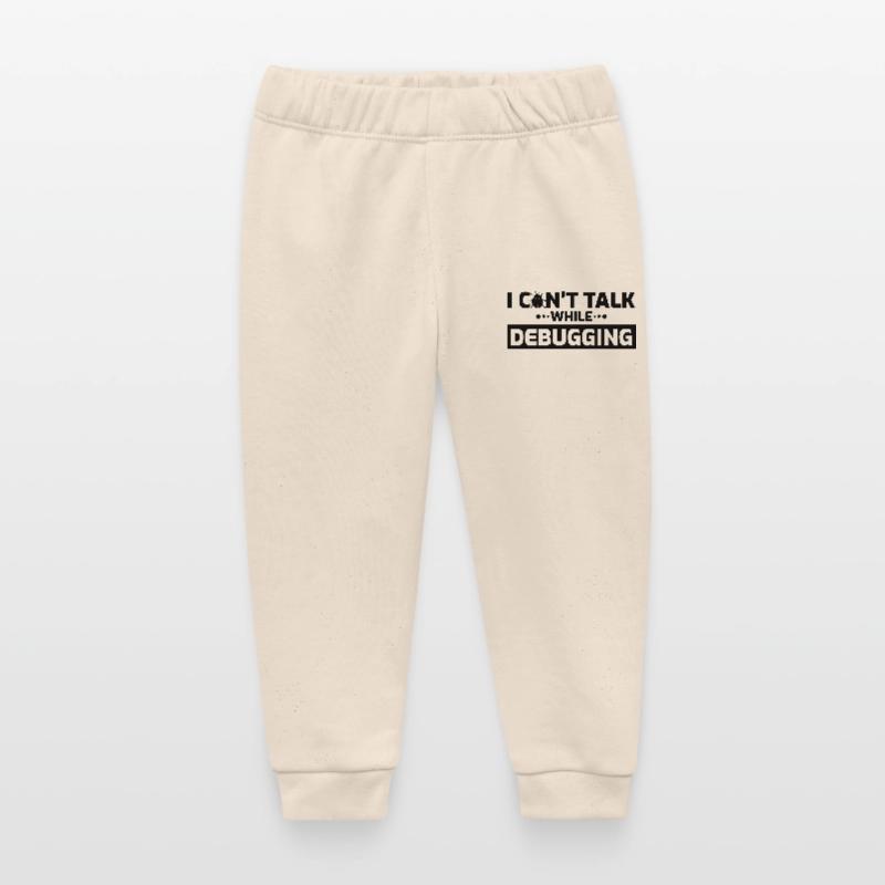 I can't speak while debugging Baby Organic Sweatpants by Stanley/Stella