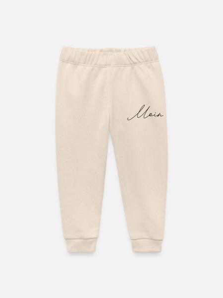 Moin – Black is Back! - Baby Organic Sweatpants by Stanley/Stella - soft Ecru