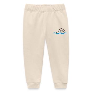 swim - Baby Organic Sweatpants by Stanley/Stella - soft Ecru - Front