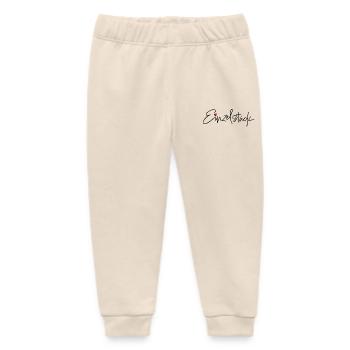 Unique Piece Gift Individualist Unique Piece - Baby Organic Sweatpants by Stanley/Stella - soft Ecru - Front