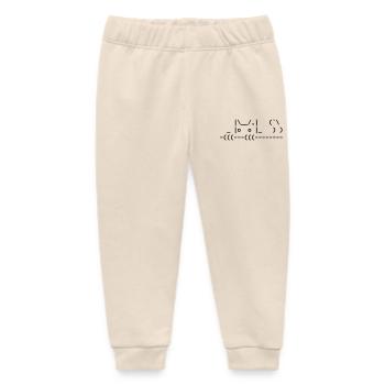 niedliche ascii Katze - cute ascii cat - Baby Organic Jogginghose Baby Tumbler von Stanley/Stella - Natur - Vorne