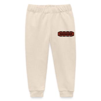 Offroad Sandblech 4x4 Matsch - Baby Organic Jogginghose Baby Tumbler von Stanley/Stella - Natur - Vorne
