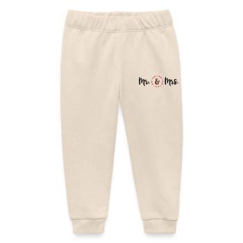 wedding - Baby Organic Sweatpants by Stanley/Stella - soft Ecru - Front