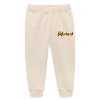 Montreal Retro Script Multicolor Shadow - Baby Organic Jogginghose Baby Tumbler von Stanley/Stella - Natur - Vorne