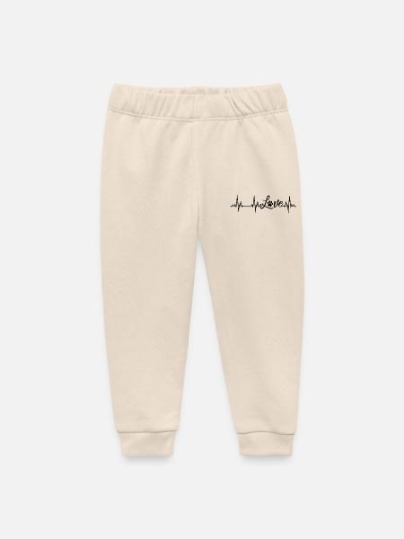 Pfote Herzschlag - Baby Organic Jogginghose Baby Tumbler von Stanley/Stella - Natur