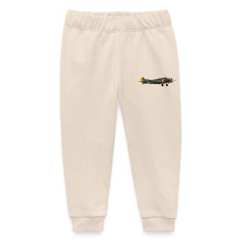 Ju 52 - Baby Organic Jogginghose Baby Tumbler von Stanley/Stella - Natur - Vorne