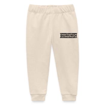 Burundi - Baby Organic Jogginghose Baby Tumbler von Stanley/Stella - Natur - Vorne