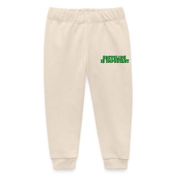Recycling is important - Baby Organic Jogginghose Baby Tumbler von Stanley/Stella - Natur - Vorne
