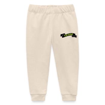 Team - Baby Organic Jogginghose Baby Tumbler von Stanley/Stella - Natur - Vorne
