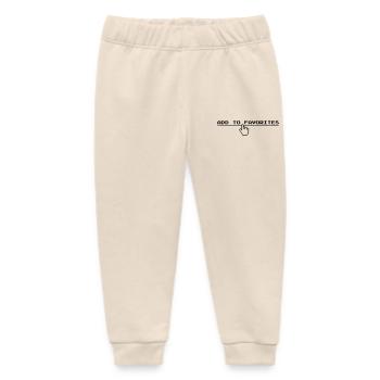 Zu Favoriten hinzufügen (US) - Baby Organic Jogginghose Baby Tumbler von Stanley/Stella - Natur - Vorne