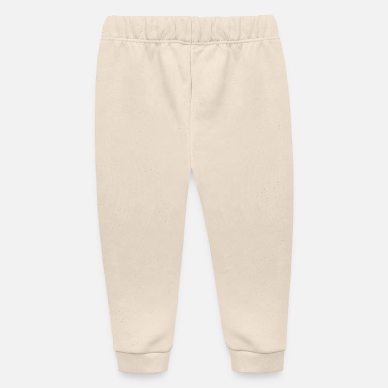 Abstract color explosion on canvas Baby Organic Sweatpants by Stanley/Stella