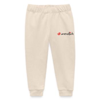 infinite - Baby Organic Sweatpants by Stanley/Stella - soft Ecru - Front