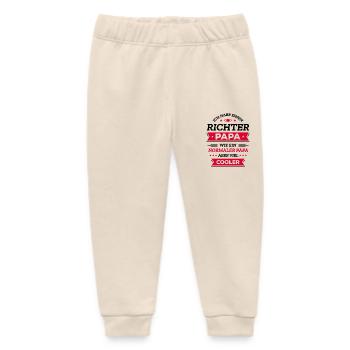 RICHTER PAPA COOL, GERECHT, STIL, JUSTIZ - Baby Organic Jogginghose Baby Tumbler von Stanley/Stella - Natur - Vorne