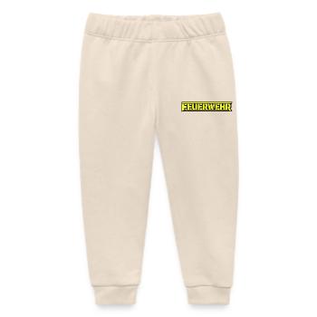 Feuerwerk Neon Schriftzug - Baby Organic Jogginghose Baby Tumbler von Stanley/Stella - Natur - Vorne