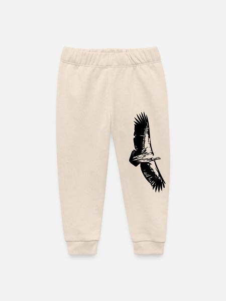 Geier im Flug - Baby Organic Jogginghose Baby Tumbler von Stanley/Stella - Natur