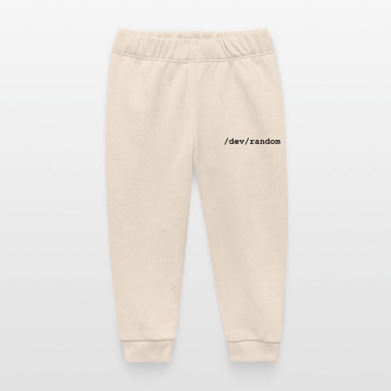 Linux random number generator - /dev/random Baby Organic Sweatpants by Stanley/Stella