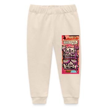 Global Art - Baby Organic Jogginghose Baby Tumbler von Stanley/Stella - Natur - Vorne