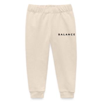 BALANCE. | Minimalist Aesthetic Streetwear - Baby Organic Jogginghose Baby Tumbler von Stanley/Stella - Natur - Vorne