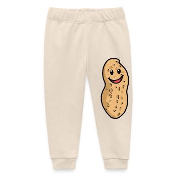 Fröhliche Erdnuss Erdnüsse Nuss Nüsse Emotion - Baby Organic Jogginghose Baby Tumbler von Stanley/Stella - Natur - Vorne