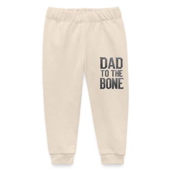 Dad To The Bone Motiv Für Väter - Baby Organic Jogginghose Baby Tumbler von Stanley/Stella - Natur - Vorne