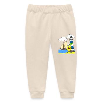 Seemann Zitrone sauer Seefahrt Matrosen Seemänner - Baby Organic Jogginghose Baby Tumbler von Stanley/Stella - Natur - Vorne