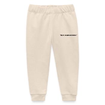 Zeig mir, wie gut es werden kann. - Baby Organic Jogginghose Baby Tumbler von Stanley/Stella - Natur - Vorne