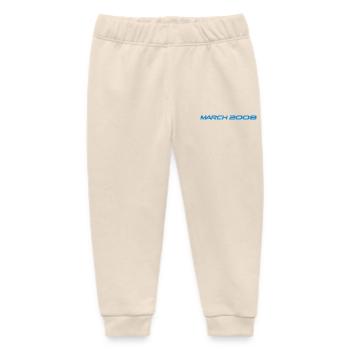 18 geburtstag march 2008 - Baby Organic Jogginghose Baby Tumbler von Stanley/Stella - Natur - Vorne